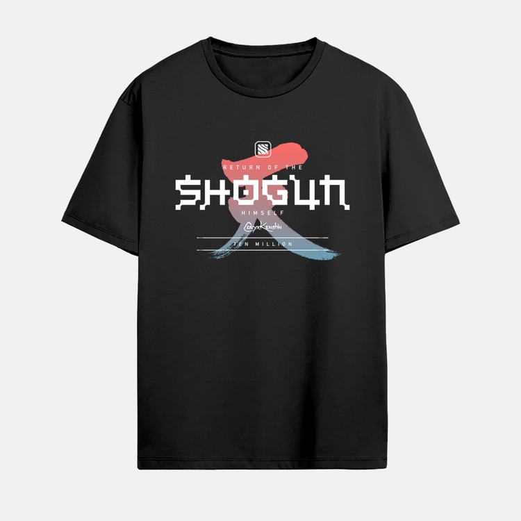 CORYxKENSHIN RETURN OF THE SHOGUN BLACK T-SHIRT