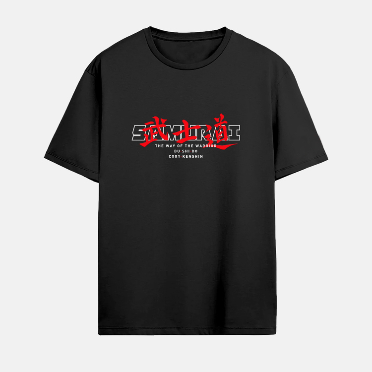 CORYxKENSHIN – Samurai Wordmark Black Tee