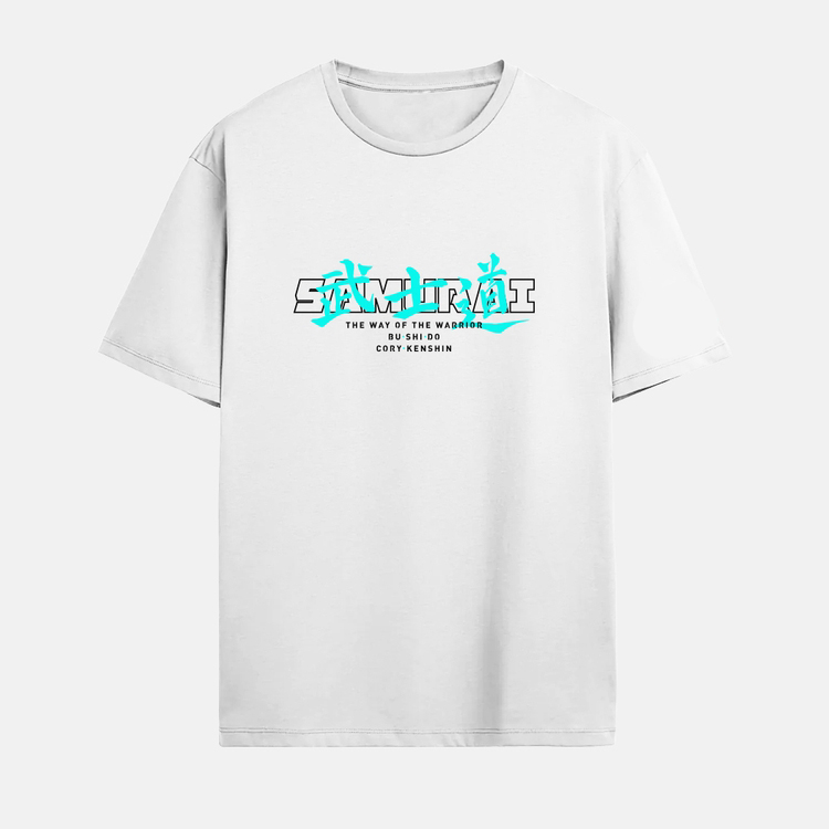 CORYxKENSHIN Samurai Wordmark White Tee